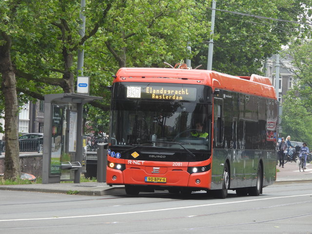 Foto van CXX Ebusco 2.2 (12mtr) 2081 Standaardbus door stefan188