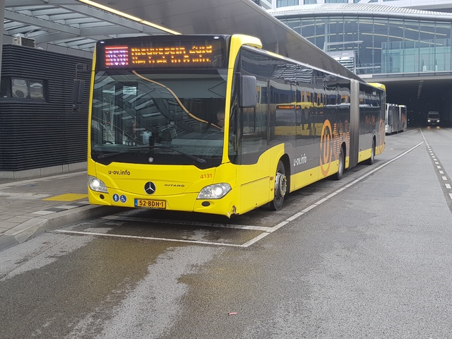 Foto van QBZ Mercedes-Benz Citaro G 4131 Gelede bus door treinspotter-Dordrecht-zuid