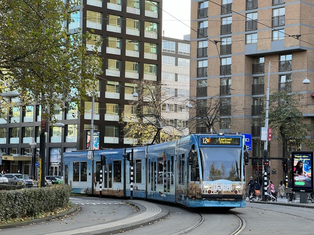 Foto van GVB Siemens Combino 2087 Tram door Stadsbus