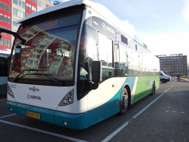 Foto van ARR Van Hool A300 Hybrid 4842 Standaardbus door Stadsbus