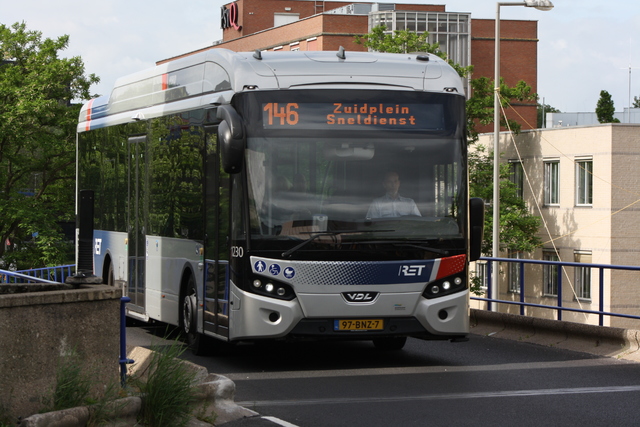 Foto van RET VDL Citea SLE-120 Hybrid 1230 Standaardbus door_gemaakt Tramspoor