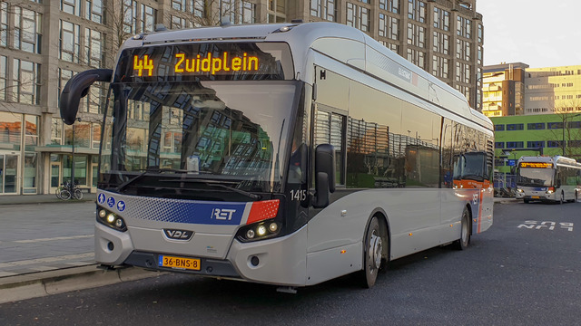 Foto van RET VDL Citea SLF-120 Electric 1415 Standaardbus door MetroRET