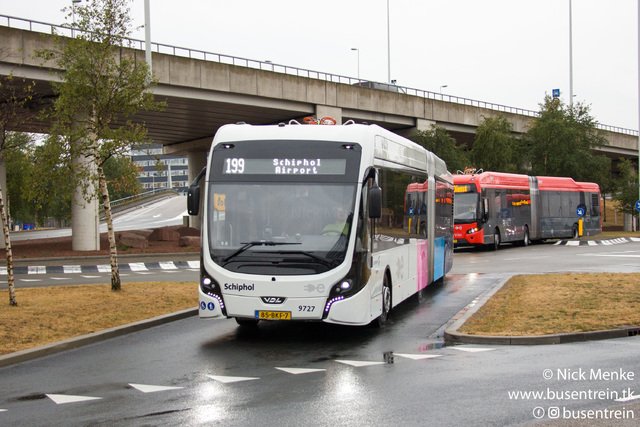 Foto van CXX VDL Citea SLFA-181 Electric 9727 Gelede bus door Busentrein