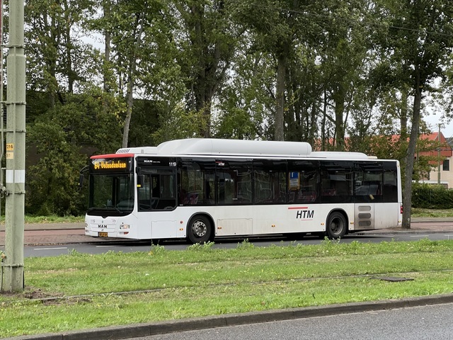 Foto van HTM MAN Lion's City CNG 1119 Standaardbus door Stadsbus