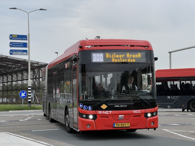 Foto van CXX Ebusco 2.2 (18mtr) 9826 Gelede bus door_gemaakt Stadsbus