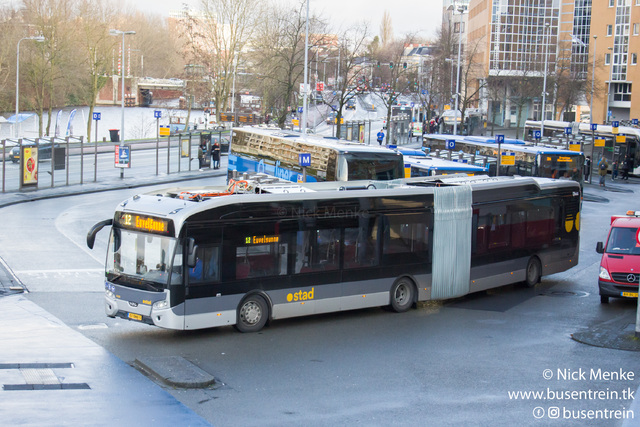 Foto van QBZ VDL Citea SLFA-180 Electric 7052 Gelede bus door Busentrein