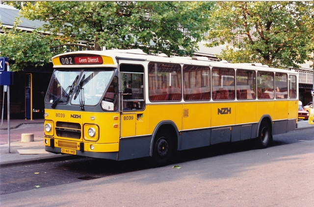 Foto van NZH DAF MB200 8039 Standaardbus door wyke2207
