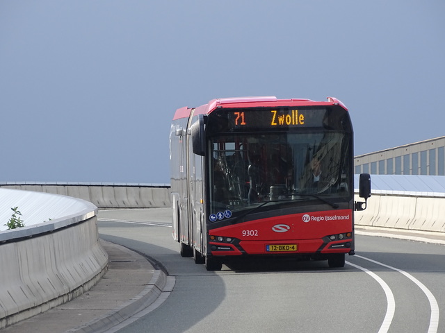 Foto van OVinIJ Solaris Urbino 18 9302 Gelede bus door HeelHollandSpot