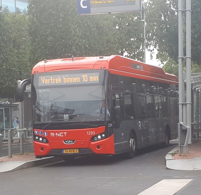 Foto van RET VDL Citea SLE-120 Hybrid 1293 Standaardbus door glenny82