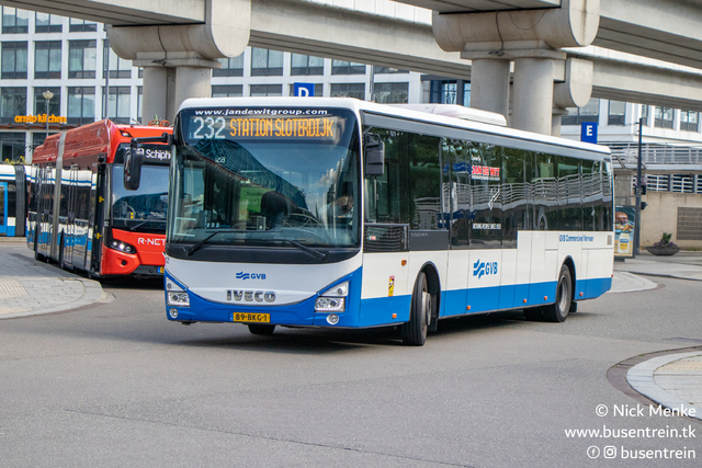 Foto van GVB Iveco Crossway LE (13mtr) 432 Standaardbus door Busentrein