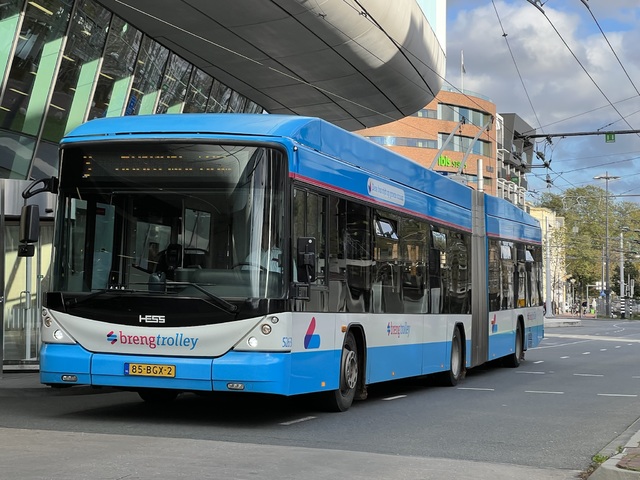 Foto van HER Hess Swisstrolley 5263 Gelede bus door Stadsbus