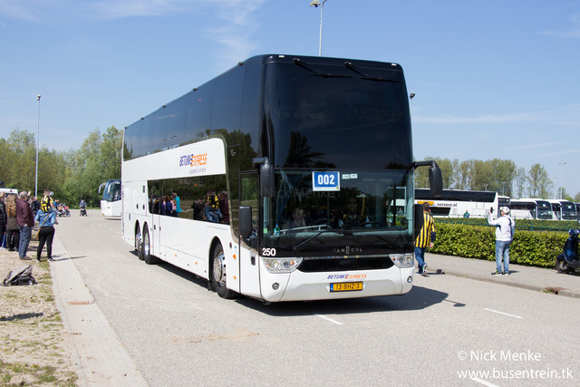 Foto van BTEX Van Hool Astromega 250 Dubbeldekkerbus door Busentrein
