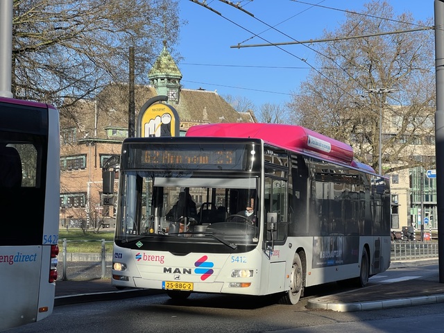 Foto van HER MAN Lion's City CNG 5412 Standaardbus door Stadsbus