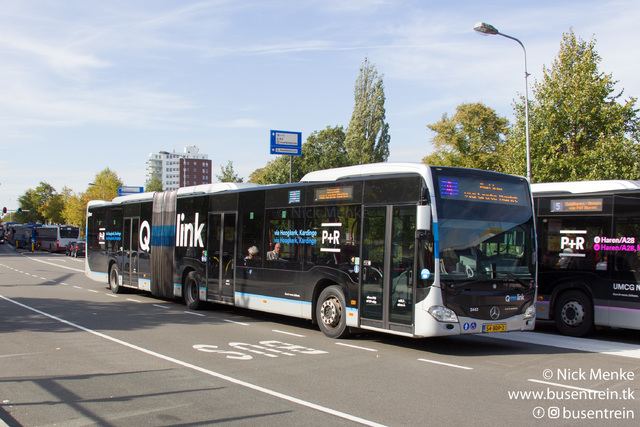 Foto van QBZ Mercedes-Benz Citaro G 3443 Gelede bus door_gemaakt Busentrein