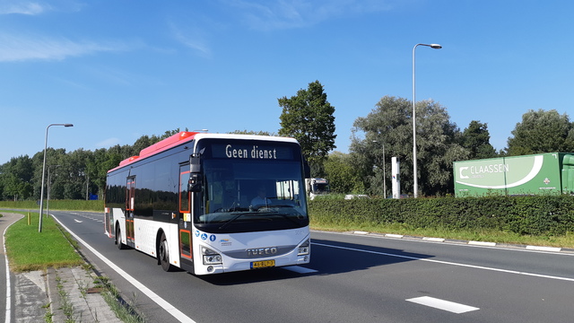 Foto van EBS Iveco Crossway LE CNG (12mtr) 5087 Standaardbus door SpotterCrazyperson