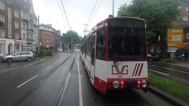 Foto van DVG Düwag GT10NC-DU 1002 Tram door Perzik