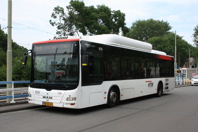 Foto van HTM MAN Lion's City CNG 1033 Standaardbus door_gemaakt Tramspoor