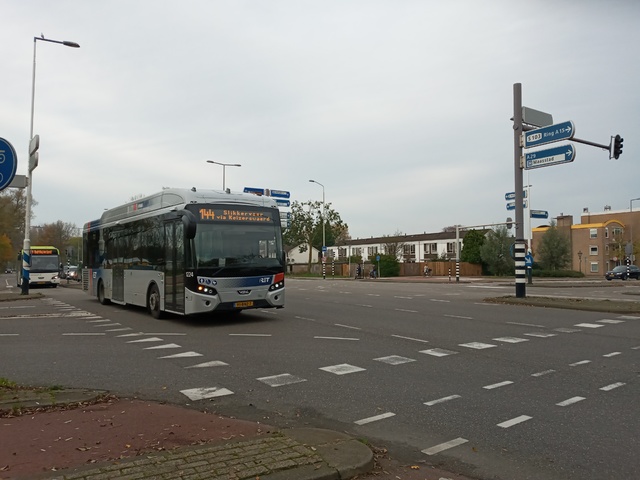 Foto van RET VDL Citea SLE-120 Hybrid 1224 Standaardbus door_gemaakt Sneltram