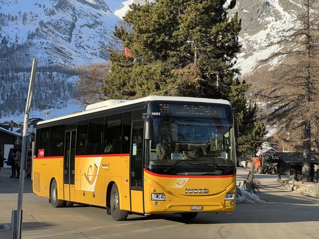 Foto van Postauto Iveco Crossway Line 10453 Semi-touringcar door_gemaakt Stadsbus