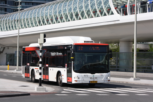 Foto van HTM MAN Lion's City CNG 1072 Standaardbus door_gemaakt Tramspoor