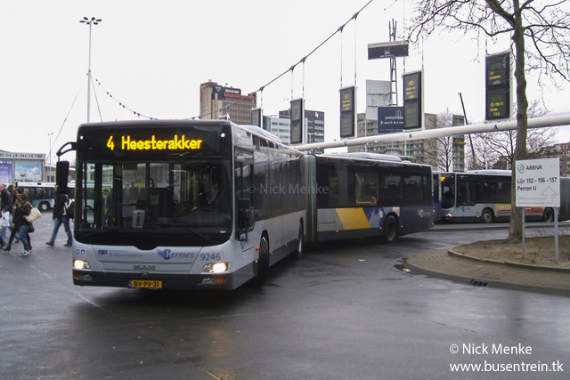 Foto van HER MAN Lion's City G 9246 Gelede bus door Busentrein