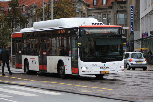 Foto van HTM MAN Lion's City CNG 1106 Standaardbus door_gemaakt Tramspoor