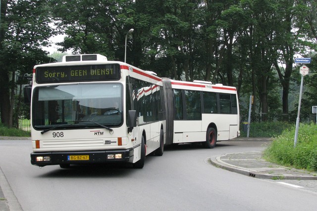Foto van HTM Den Oudsten B93 908 Gelede bus door_gemaakt dmulder070