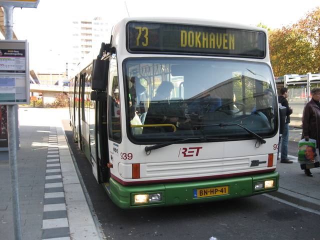 Foto van RET Den Oudsten B96 939 Standaardbus door stefan188