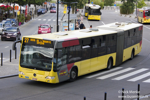 Foto van TEC Mercedes-Benz Citaro G 5703 Gelede bus door Busentrein