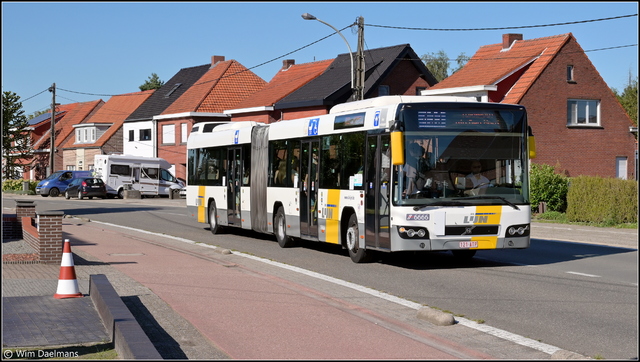 Foto van DeLijn Volvo 7700A 119866 Gelede bus door WDaelmans