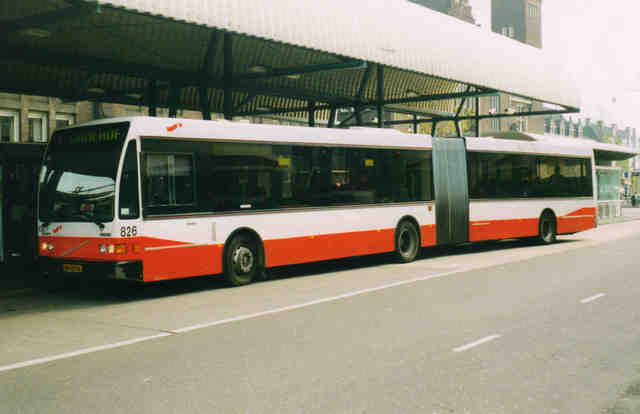 Foto van SBM Berkhof 2000NL G 826 Gelede bus door_gemaakt Jelmer