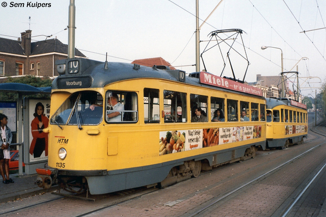Foto van HTM Haagse PCC 1135 Tram door RW2014