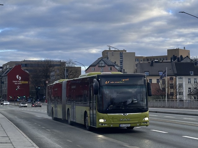 Foto van TideNO MAN Lion's City G CNG 8867 Gelede bus door Ovzuidnederland