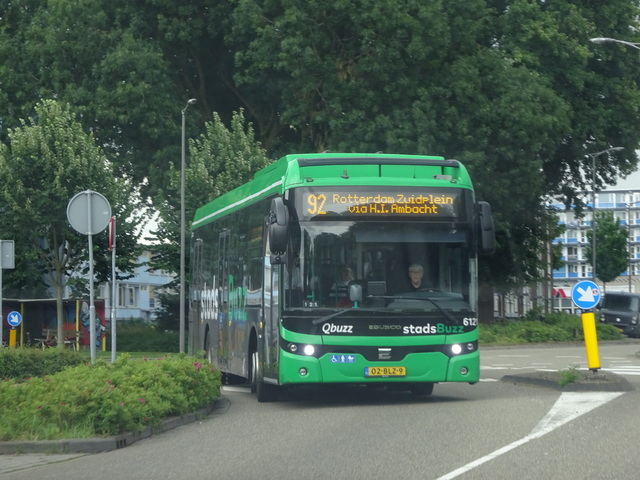 Foto van QBZ Ebusco 2.2 (12mtr) 6121 Standaardbus door Rotterdamseovspotter