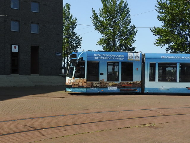Foto van GVB Siemens Combino 2093 Tram door_gemaakt treinspotter2323