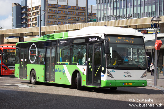 Foto van ARR Van Hool A300 Hybrid 4884 Standaardbus door_gemaakt Busentrein