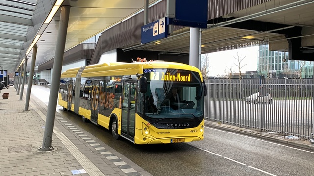 Foto van QBZ Heuliez GX437 ELEC 4833 Gelede bus door Stadsbus