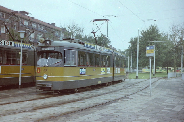 Foto van RET Düwag GT6 601 Tram door JanWillem