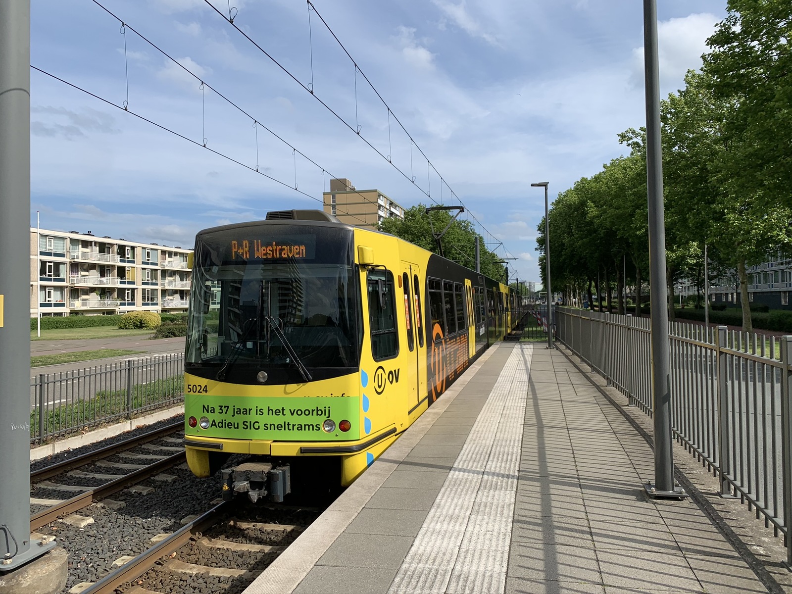 Foto van QBZ SIG-tram 5024