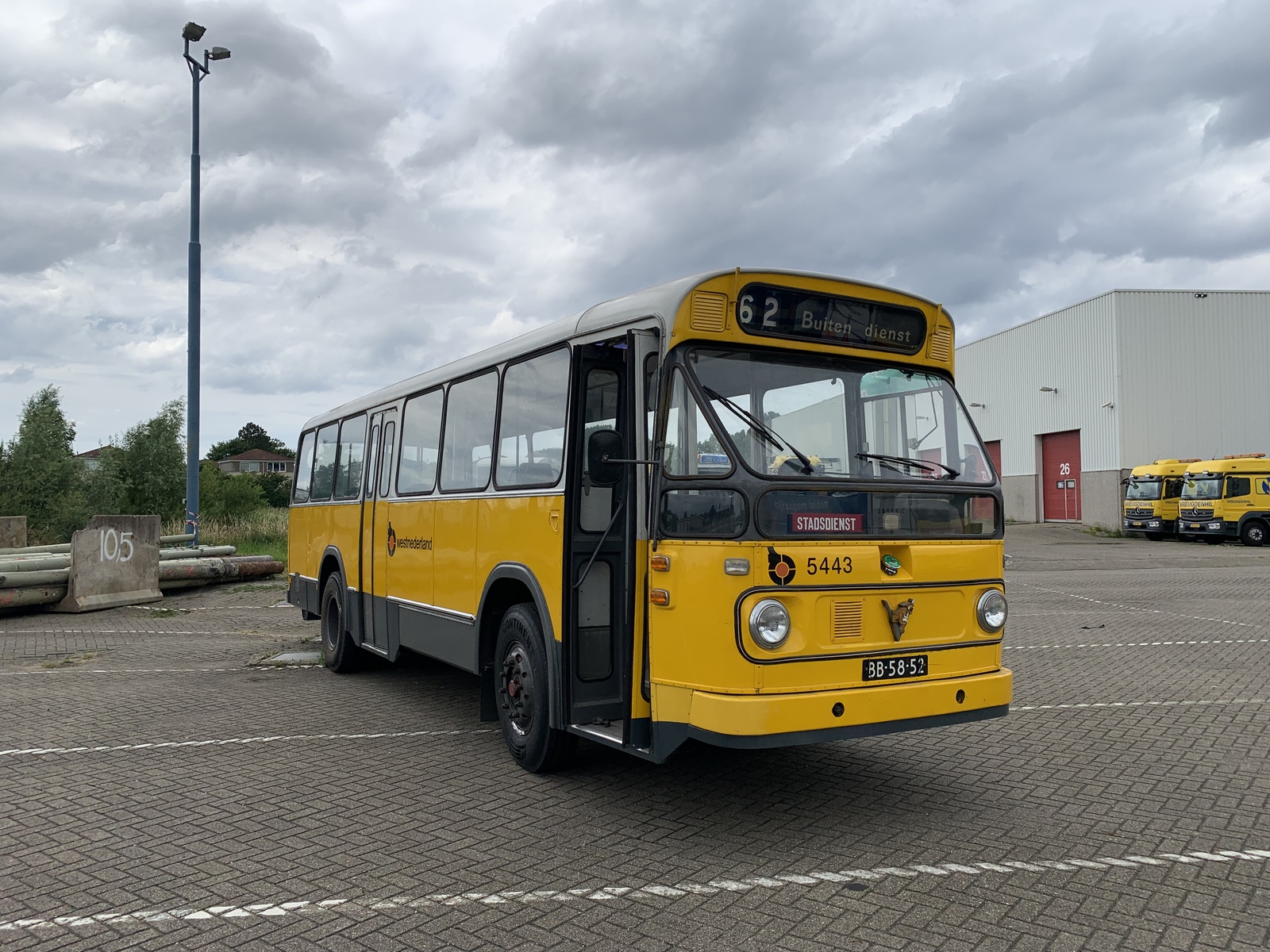 Foto van HBM Leyland / Verheul stadsbus 5443