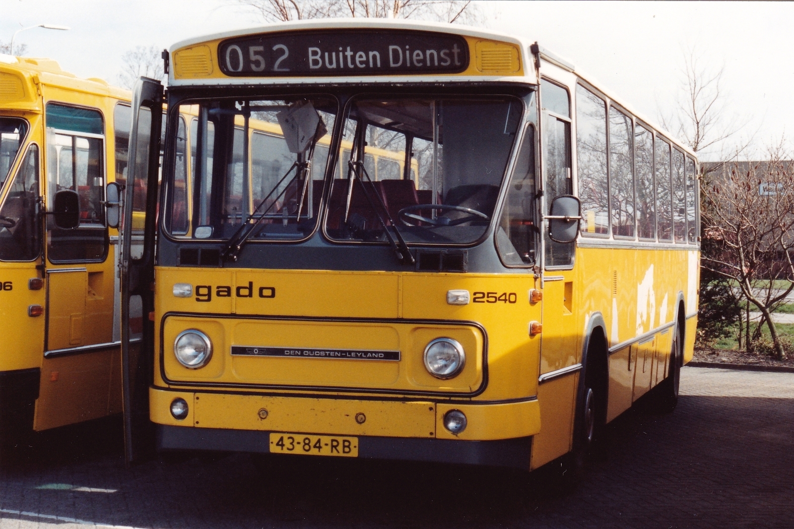 Foto van GADO Leyland-Den Oudsten Standaardstreekbus 2540