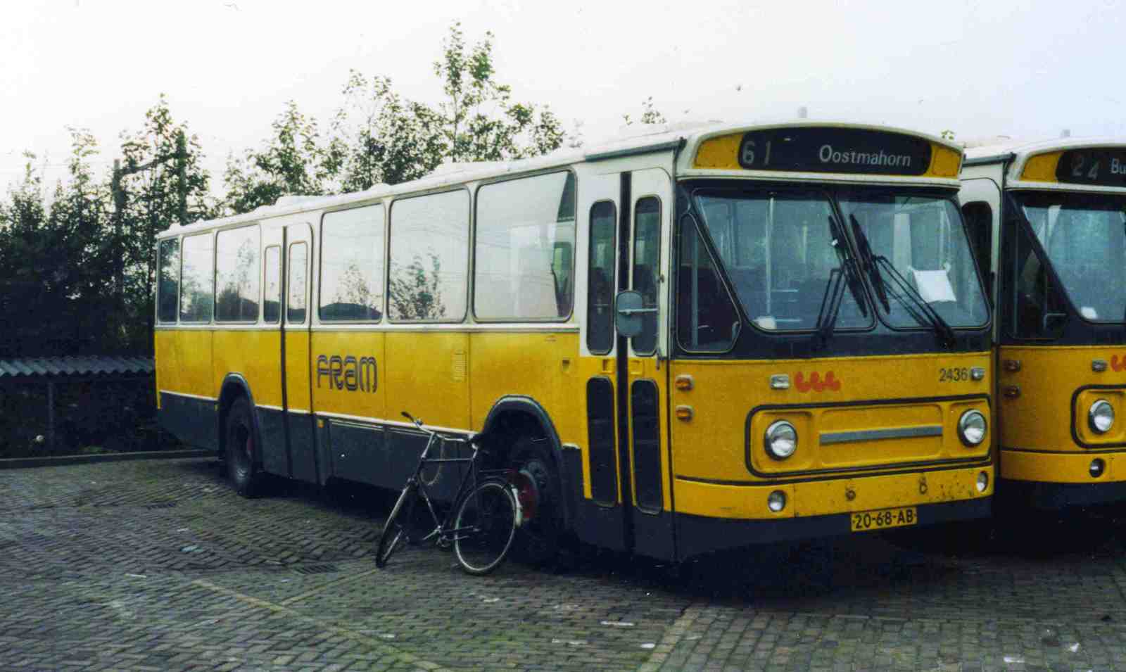 Foto van FRAM Leyland-Den Oudsten Standaardstreekbus 2436