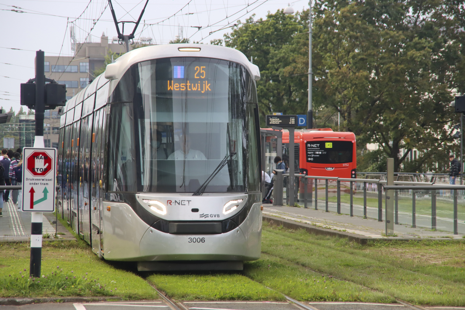 Foto van GVB 15G-tram (Urbos) 3006